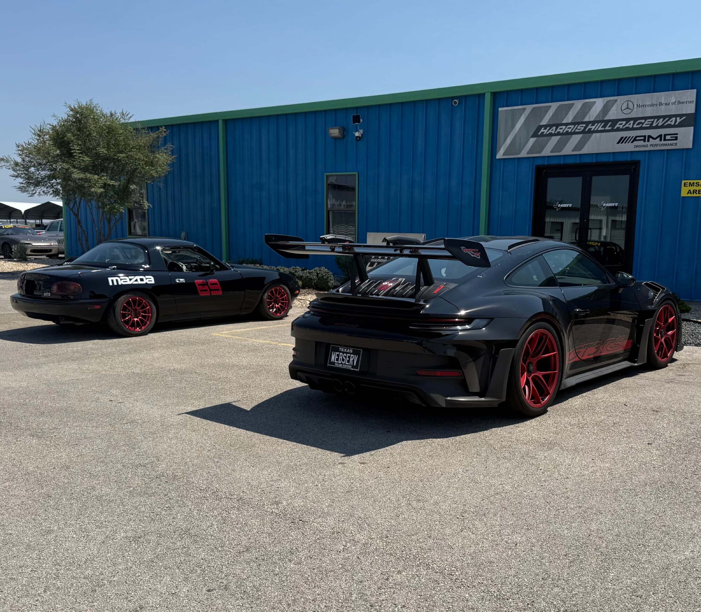 Challenge Miata on track