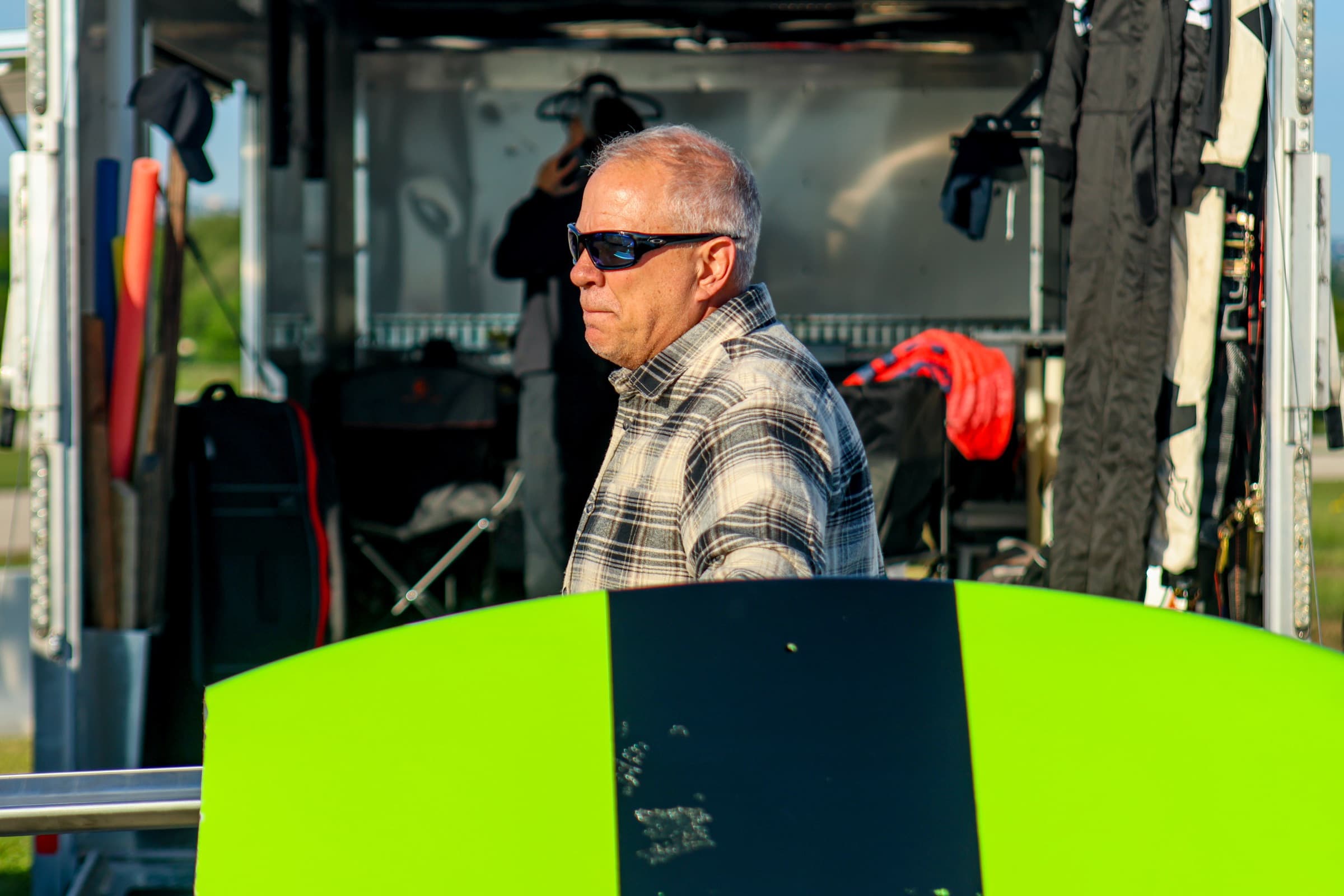Paddock prep