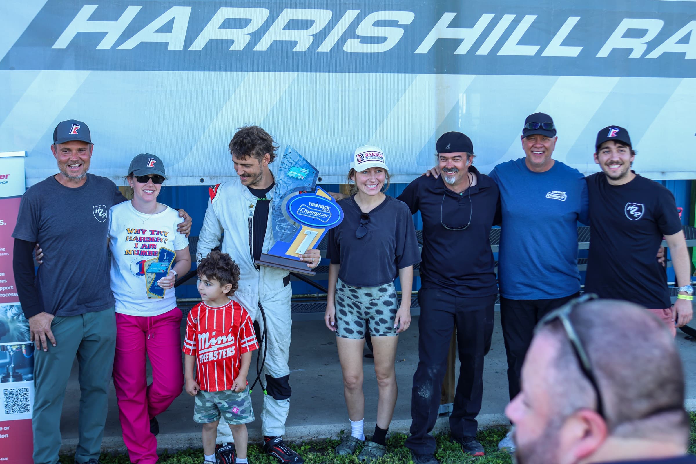 First race win — debut season
